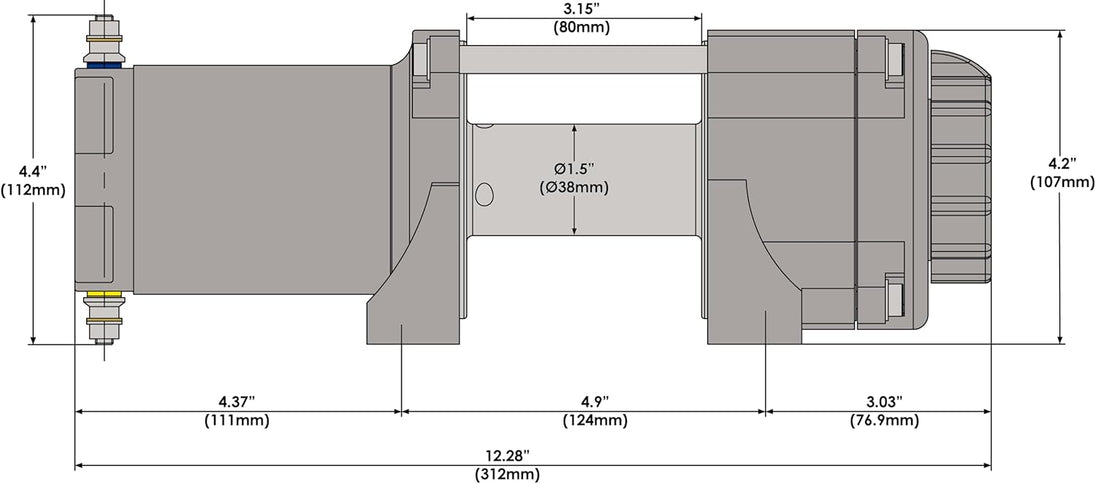 AFX Motorsports | KFI ATV Series Winch MR 2000 lbs.