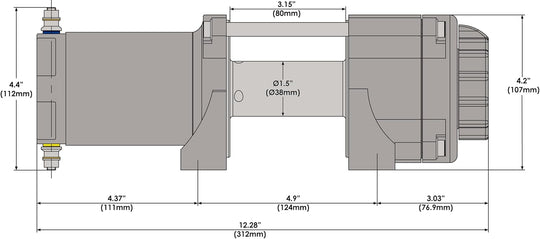 AFX Motorsports | KFI ATV Series Winch MR 2000 lbs.