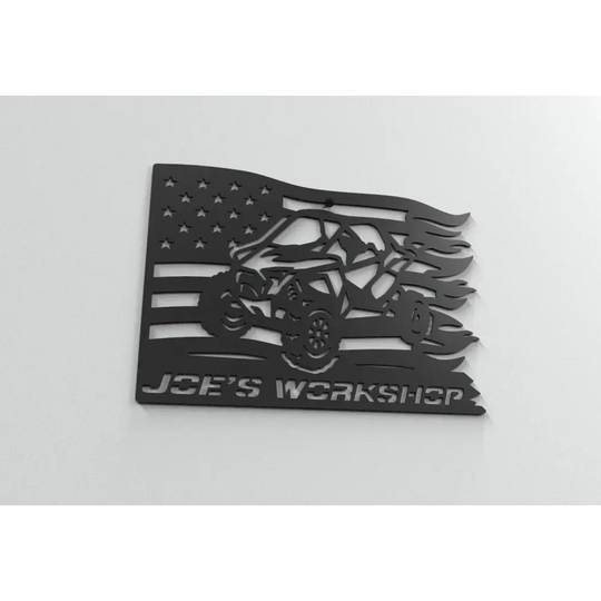 AFX Motorsports | Customized Metal Sign