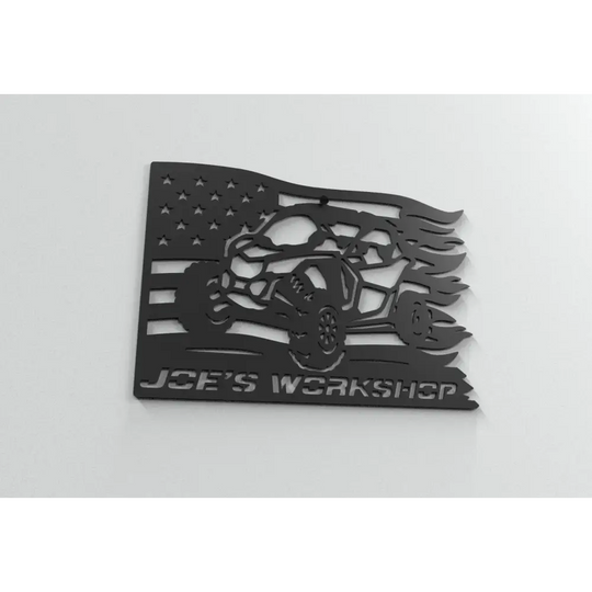 AFX Motorsports | Customized Metal Sign