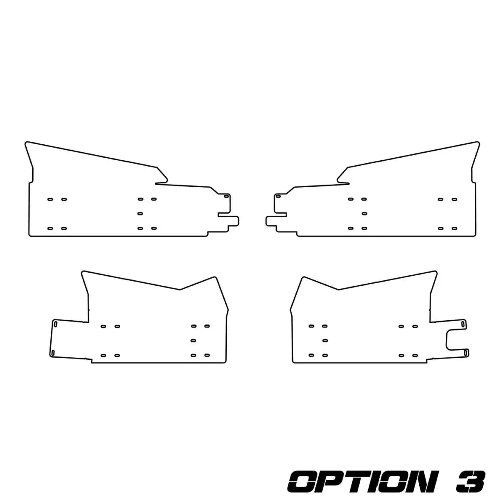 AFX Motorsports | - Customized Rock Slider Can Am Maverick 1000 4 Seater