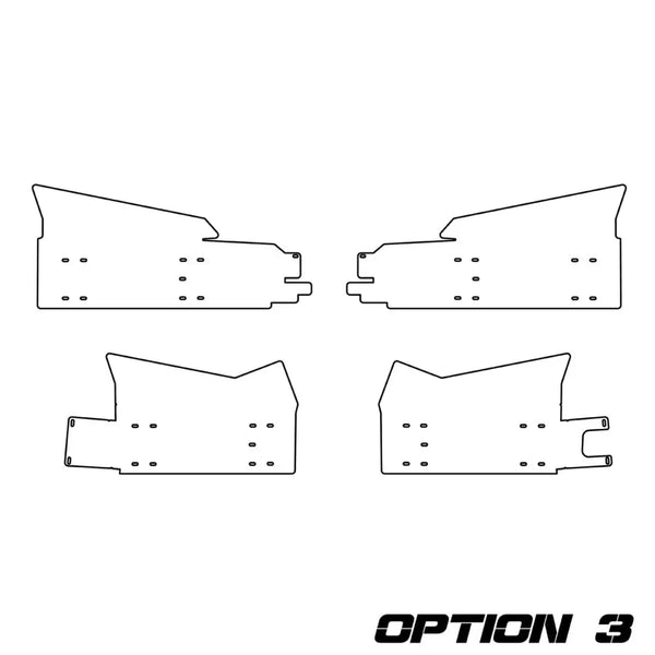 AFX Motorsports | - Customized Rock Slider Can Am Maverick 1000 4 Seater