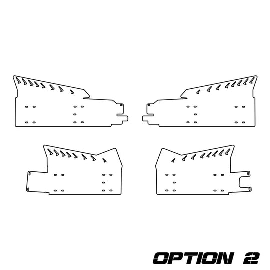 AFX Motorsports | - Customized Rock Slider Can Am Maverick 1000 4 Seater