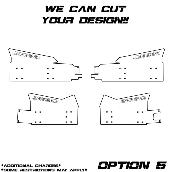 AFX Motorsports | - Customized Rock Slider Can Am Maverick 1000 4 Seater