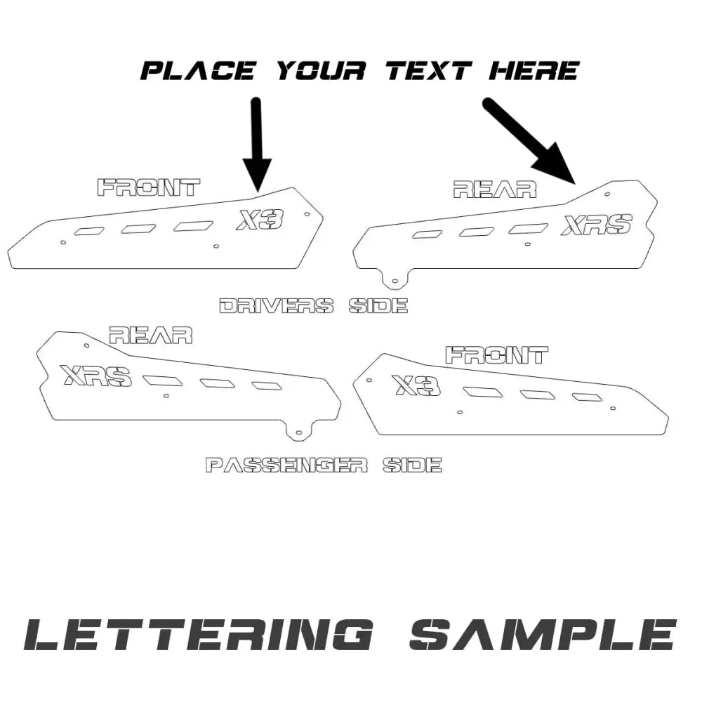 AFX Motorsports | Customized Rock Sliders Can Am Maverick X3 MAX 4 Seater