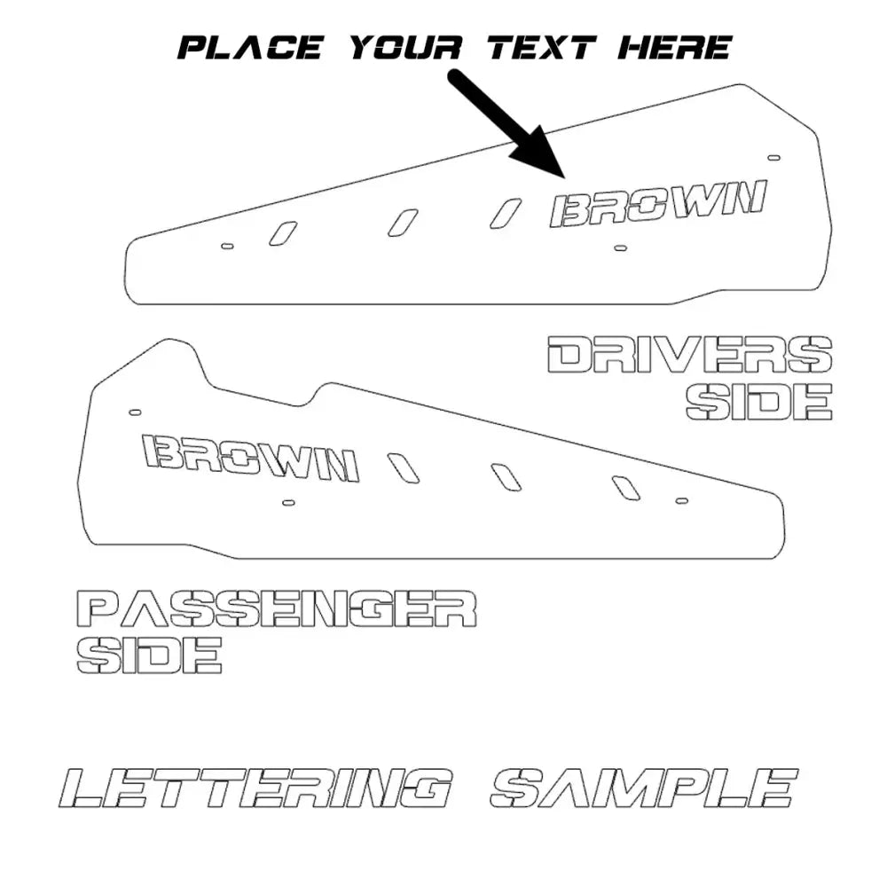 AFX Motorsports | Customized Rock Sliders Polaris RZR Turbo S 2 Seater