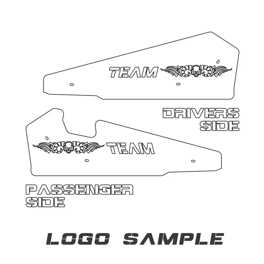 AFX Motorsports | - Customized Rock Sliders Polaris RZR XP 900 2015-2018 2 Seater