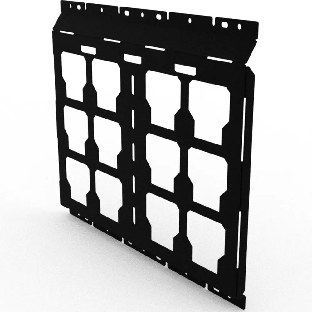Placa Base En Racks Placa Metálica para Sistemas de Cajas | Accesorio Cargo Rack UTV