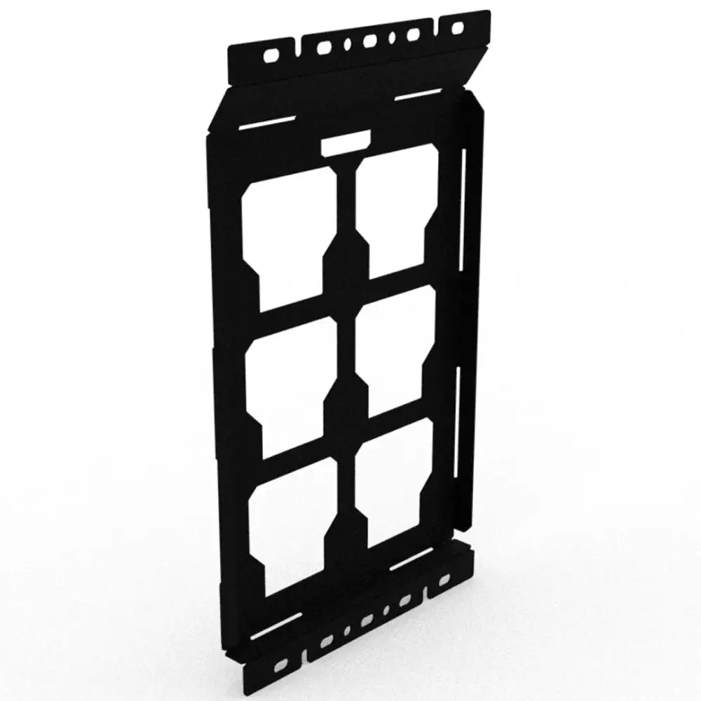 Placa Base En Racks Placa Metálica para Sistemas de Cajas | Accesorio Cargo Rack UTV