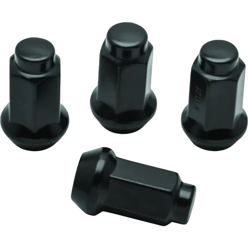 AFX Motorsports | QuadBoss Lug Nuts 10x1.25 - 14mm-Od - Black - Box of 4