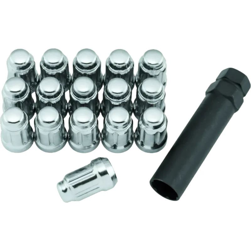 AFX Motorsports | QuadBoss Spline Lug Nuts 12x1.5 - Silver