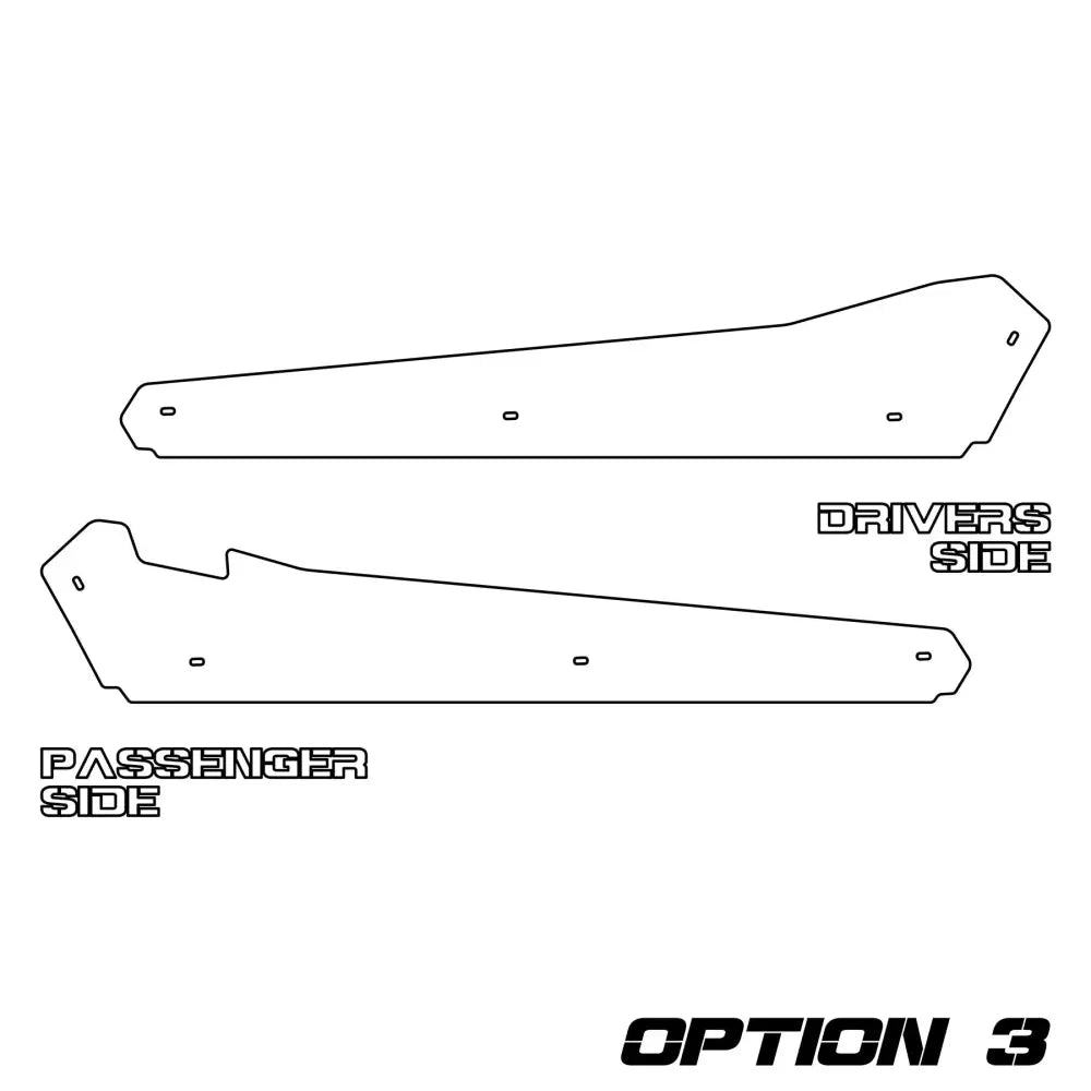 AFX Motorsports | Rock Sliders Polaris RZR XP 1000 Turbo S 4 Seater 2019-2022
