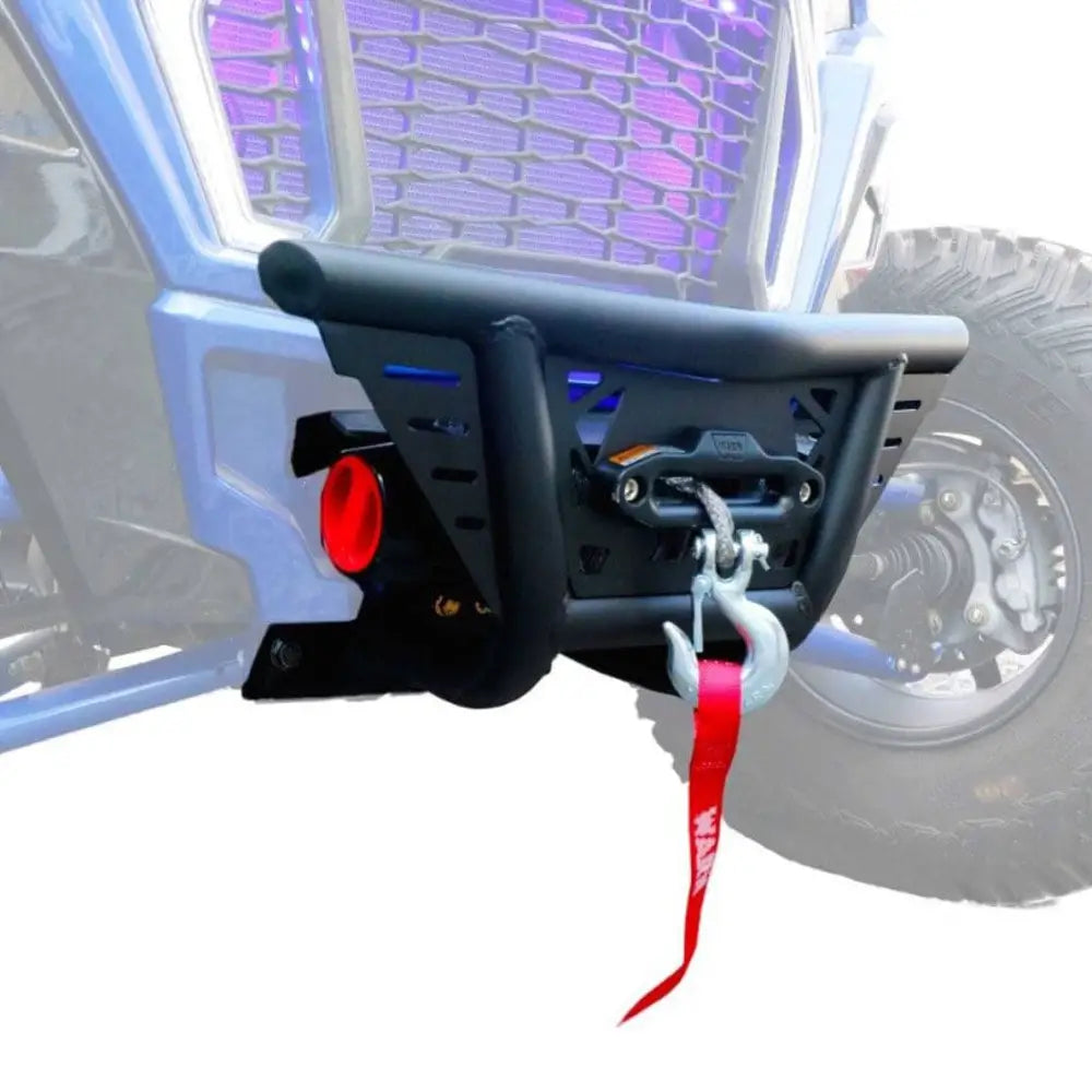 AFX Motorsports | Short Front Bumper w/Winch Mount Polaris RZR Turbo S 2019-2022